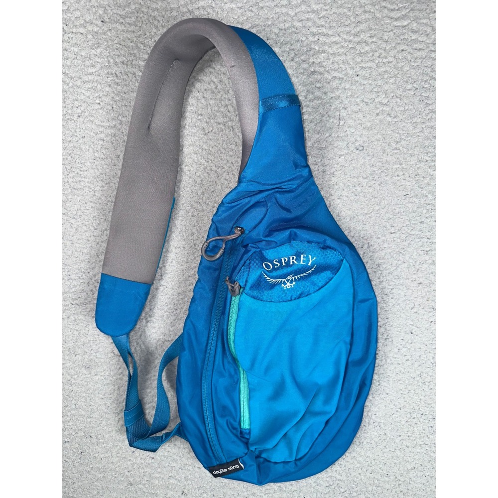 Osprey Daylite Sling Bag Blue 6L Crossbody Shoulder Hiking Travel Gorpcore Camp - Picture 10 of 16